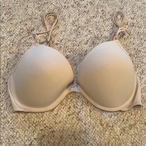 Pink Victoria Secret t-shirt bra